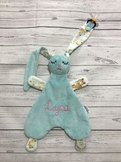 Baby security blanket, Babies Cuddly,Personalised Cuddly