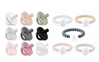 Ryan & Rose Cutie Pat Pacifers and Teethers