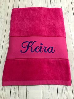 Personalised Towels | Tijay Crafts